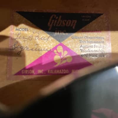 Gibson Les Paul Signature 1974 Black image 18