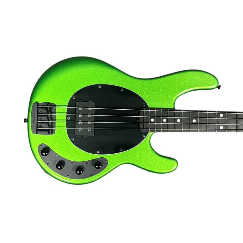 Ernie Ball Music Man StingRay 4 Special Kiwi Green/Ebony 9 LBS *IN STOCK* image 1