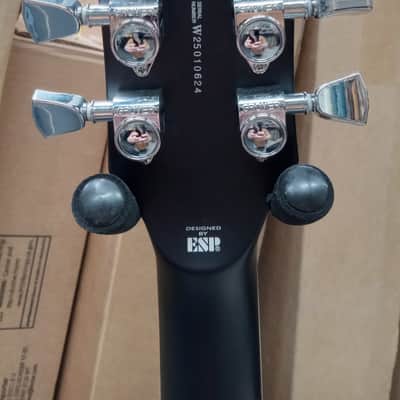 ESP LTD EC-1000 Evertune BB in Black Satin (2025) image 7
