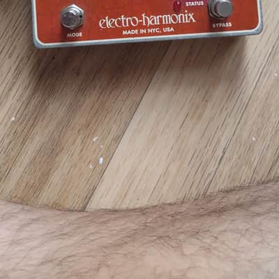 Electro-Harmonix Holy Stain Multi-Effects Pedal: Distortion / Reverb / Pitch / Tremolo 2008 - 2022 - Orange / Red image 2
