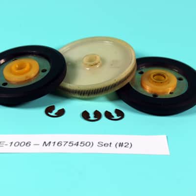 AKAI Reel to Reel Idler Wheel Set - #LE-1610  (#2) 1970's - 1980's image 3