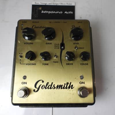 Egnater Goldsmith Overdrive Boost Effects Pedal Free USA Shipping image 1
