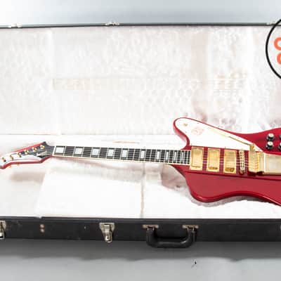 2008 Gibson Firebird VII Metallic Red – Original Hard Case – Excellent Playability image 2