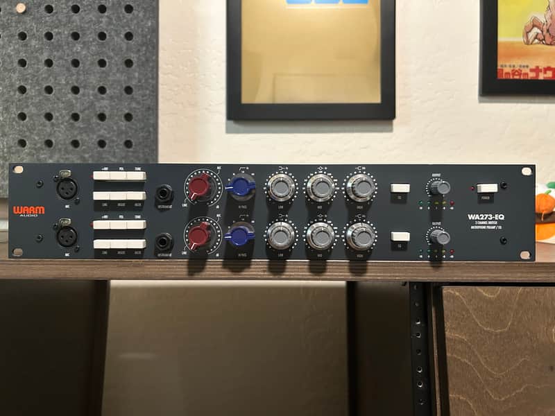 Warm Audio WA273-EQ 2-Channel British Microphone Preamp / EQ 2018 - Present - RAF Blue Gray image 1