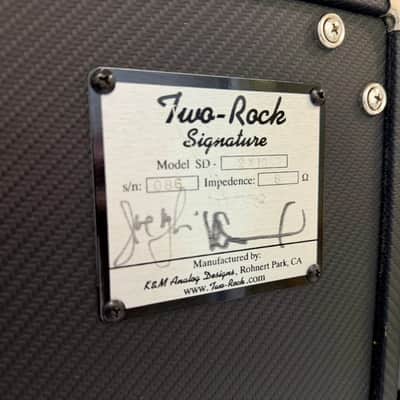 [Collector Grade] Two Rock John Mayer Signature — #4 of 25 — Head, Matching 2x12 Cab image 10