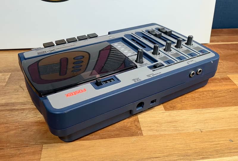 Fostex X-12 Multitracker 4-Track Cassette Recorder - Blue | Reverb