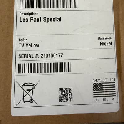 Gibson Les Paul Special P90 TV Yellow New Unplayed Auth Dealer 9lbs 5oz #177 image 22