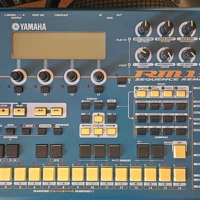Yamaha RM1x Sequence Remixer 2000s - Blue