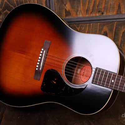Epiphone Inspired by Gibson Custom 1942 Banner J-45 Reissue Vintage Sunburst image 11
