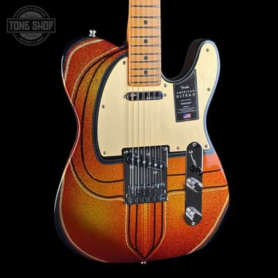 Used 2024 Fender Ultra II Telecaster Ultraburst (Custom Paint) w/case TSU25275 image 4