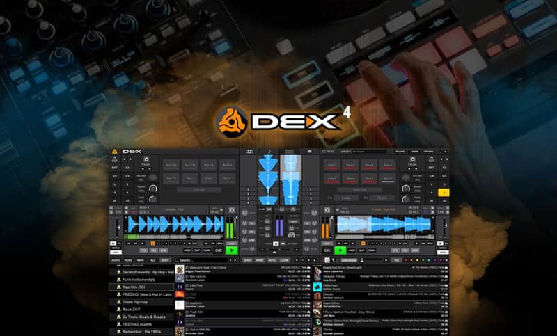 PCDJ DEX 4 | All-in-One DJ, VJ & Karaoke Mixing Software with Streaming & Stems Support image 1