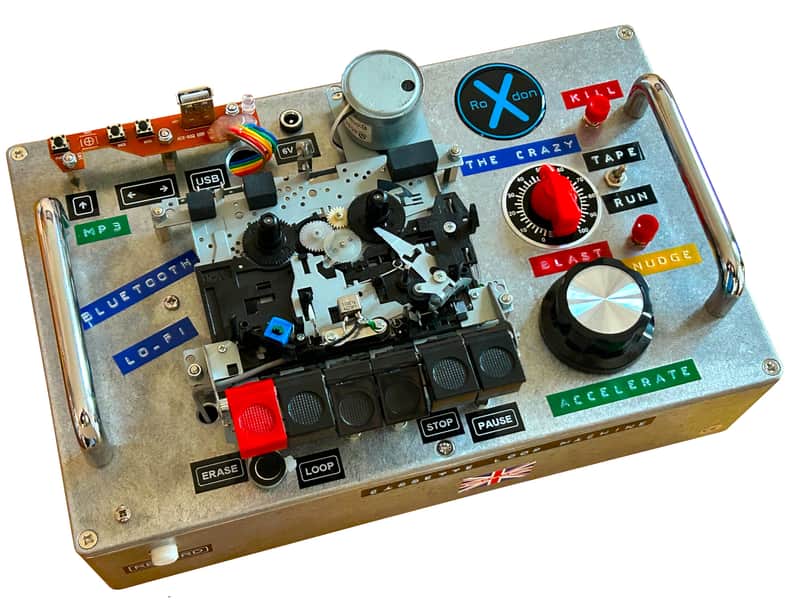 RoXdon 'THE CRAZY' Varispeed Cassette Loop Tape Machine + USB & Bluetooth image 1