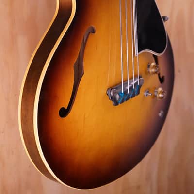 1959 Gibson EB-2 Semi-Hollow Electric Bass in Sunburst, with Hard Case (Used) image 2