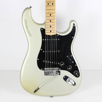 1979 Vintage Fender Stratocaster 25th Anniversary Silver Metallic ~Collector Grade~ +OHSC USA Strat 1970s image 7