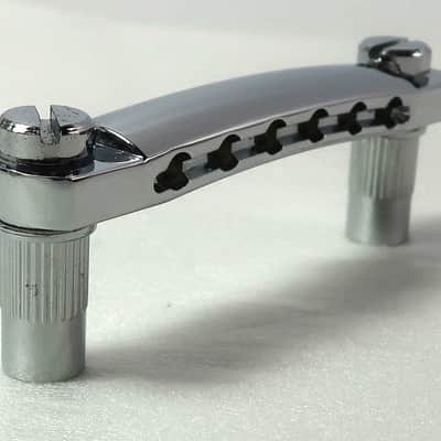 LP or SG Type Tailpiece NEW Chrome Blemished Blowout Posts & Bushings Included image 3