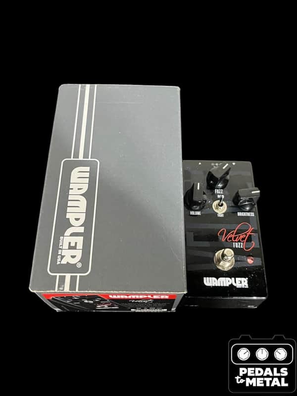 Wampler Velvet Fuzz - Black - X16382 image 1