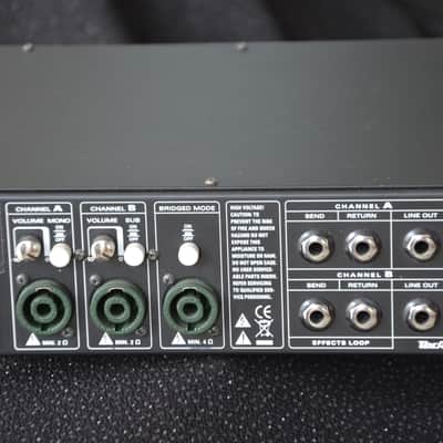 TECAMP Bonafide * 820W 2-channel solid state Bass amp * Made in Germany * balanced DI output image 5