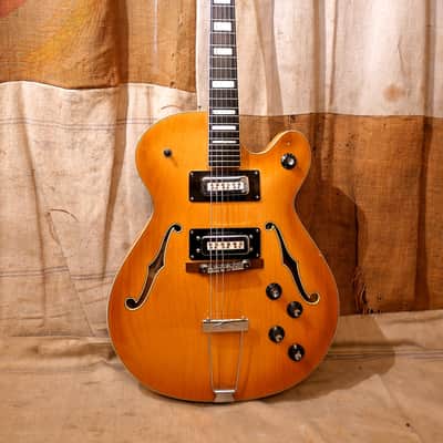 G.L. Stiles Archtop Electric 1960's Natural image 1