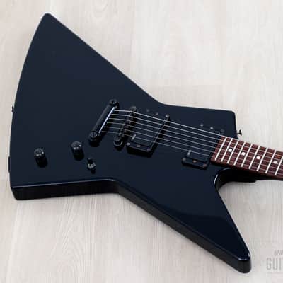 1998 ESP Custom EXP Explorer Black w/ EMG 81 w/ Case image 8