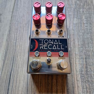 Chase Bliss Audio Tonal Recall RKM Red Knob Mod Analog Delay 2017 - 2018 - Graphic with Red Knobs image 2