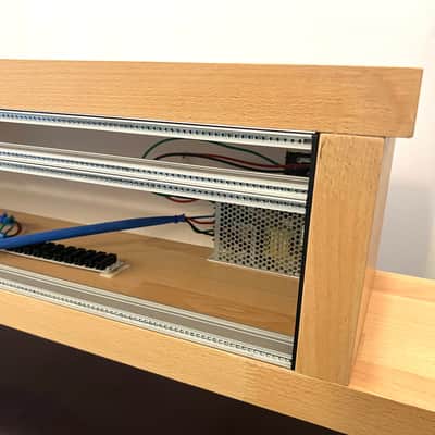 DIY Eurorack Case 4U x 126hp for Moog Matriarch with Synth Lab Power image 5