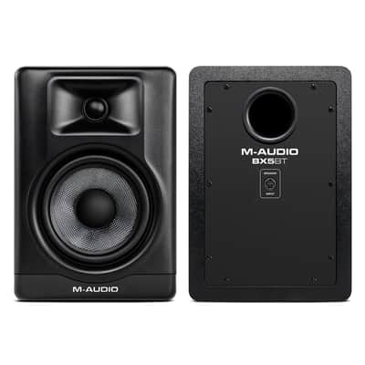 M-Audio BX5BT DSP-Enhanced Powered Desktop Studio Monitor (Pair, Black) - 5" image 2