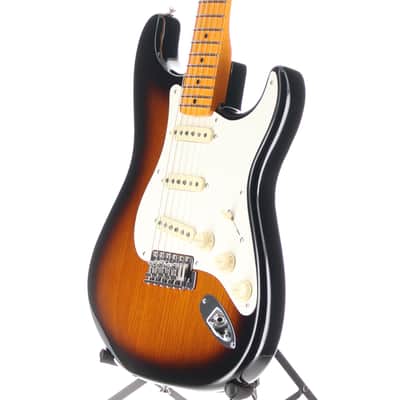 Fender Certified Pre-Owned Stories Collection Eric Johnson 1954 Virginia Stratocaster, Maple Fingerboard, 2-Color Sunburst (T7) (01614) image 4