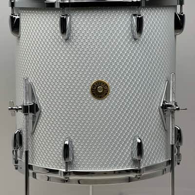Gretsch 20/12/14/5.5x14" USA Custom Drum Set - 3D Moire w/ Vintage Build image 19