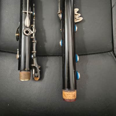 UNBRANDED PROFESSIONAL FULL-BOEHM WOOD Bb CLARINET - LOW Eb - LEATHER PADS - DEMO VIDEO - READY TO PLAY! image 12