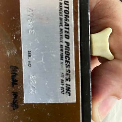 API 475-2 8 Faders Group Master Faders 1960's or 70's - Black image 8