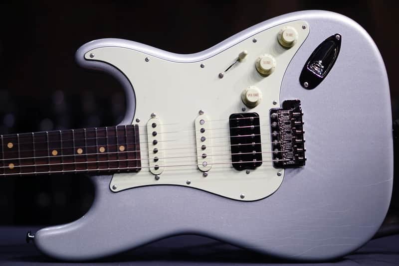 SUHR CLASSIC S VINTAGE LIMITED EDITION FIREMIST SILVER image 1