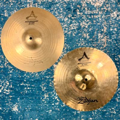 13” Zildjian A Custom MASTERSOUND Hihats 850g 999g image 1