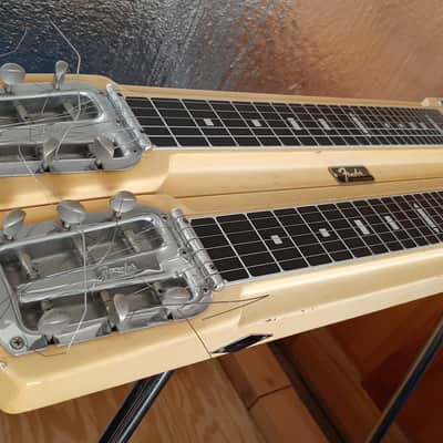 Vintage 60s Fender STRINGMASTER D6 Doubleneck 6 Steel Slide Guitar image 11