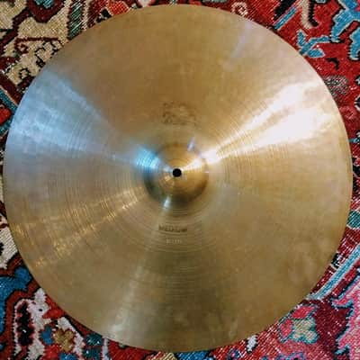 Paiste 20" 2002 "Black Label" Medium Cymbal 1971 - 1980