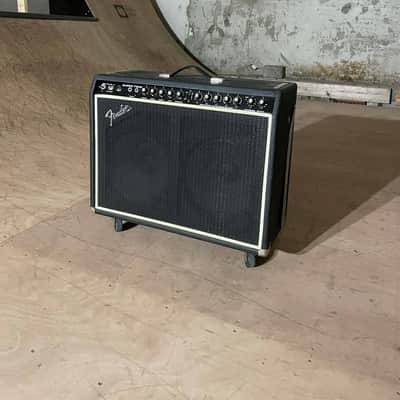 Fender Super Twin 180-Watt 2x12" Guitar Combo 1970s - Black image 1