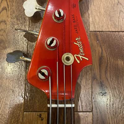 FENDER 62 Jazz Bass Relic Custom Shop 2012 Candy Apple Red image 8