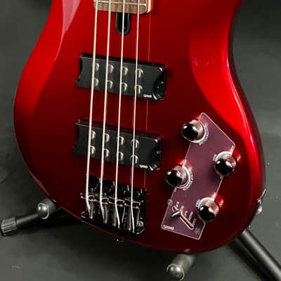 Yamaha TRBX304CAR 4-String Electric Bass Guitar Candy Apple Red image 4
