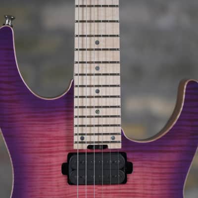 ESP USA M-II HT SD RM - Cranberry Burst - Demo image 7