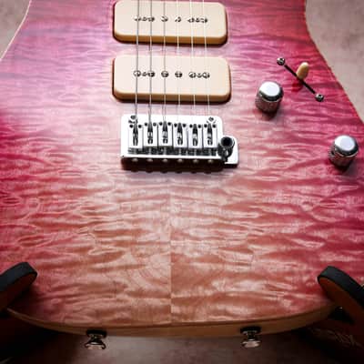 TOM ANDERSON USA Drop Top Hollow Quilt Wakesurf " Strawberry Shortcake + Ziricote" (2023) image 6