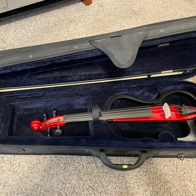 Yamaha SV-200 Silent Violin Performance Model 2017 - Cardinal Red image 1
