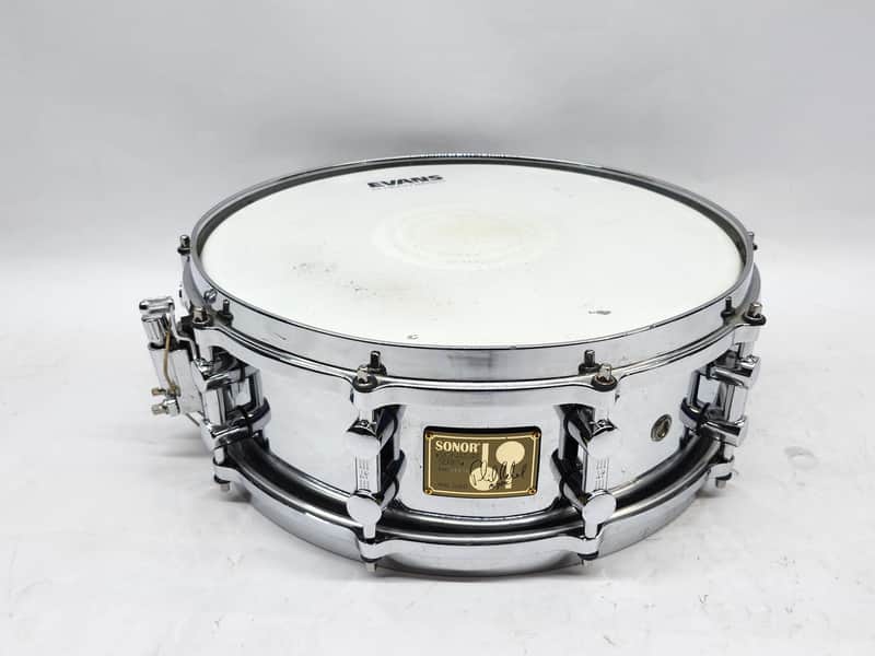Sonor SSD 1405 PR Phil Rudd Signature 14x5" Brass Snare Drum 2009 - 2018 - Chrome-Plated image 1