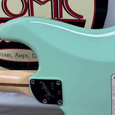 Fender USA Jeff Beck Stratocaster Guitar with Case 2015 - Surf Green / Rosewood fingerboard image 12