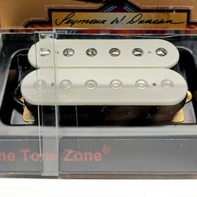DiMarzio DP155FW The Tone Zone F-Spaced Humbucker 2010s - White image 1
