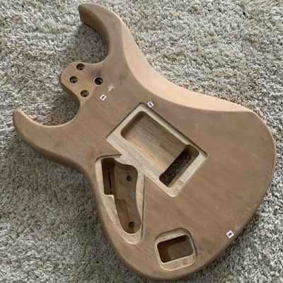 Unfinished Alder Wood Custom Double Cutaway Guitar Body Project image 6