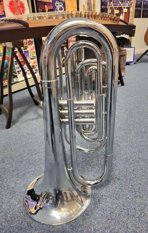 Dynasty Marching Baritone in G - Nickel Plated image 1