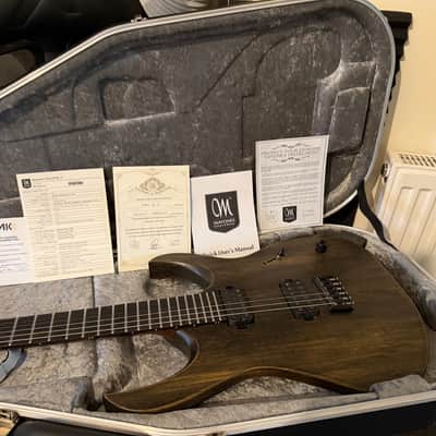 Mayones Duvell Elite 6 Antique Black Matte image 1