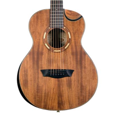 Washburn Comfort G-MINI Travel Acoustic Guitar - Natural image 1