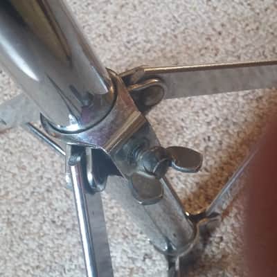 VINTAGE Ludwig Atlas SNARE STAND 60s 70s BEAUTIFUL SHAPE Rock Solid NO TARIFFS image 18