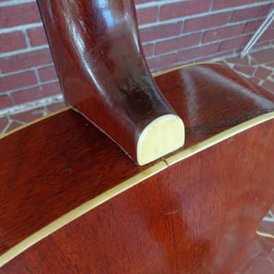 Kay Silvertone Mahogany Archtop Guitar w Case - Circa 1951 - All Hog image 14