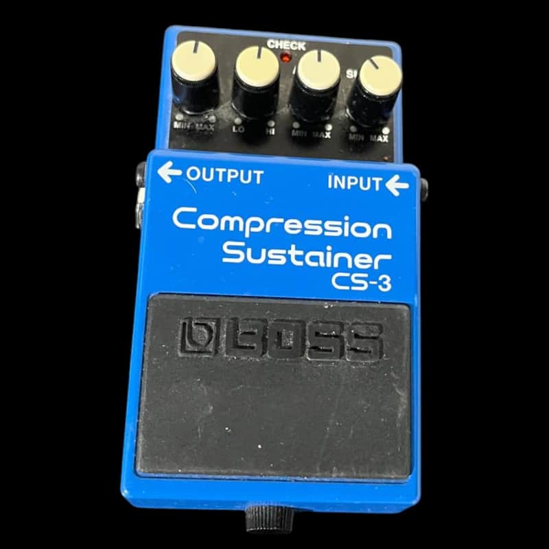 Boss CS-3 Compression Sustainer (Black Label) 1986 - 1992 - Blue X14059 image 1